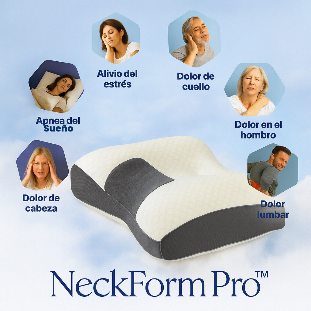 NeckForm Pro™ – Duerme Sin Dolor y Despierta Renovado